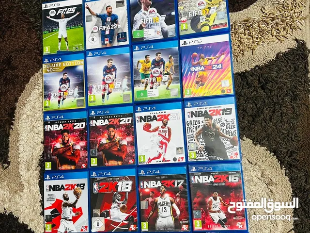 سيديات ألعاب بلاسيتشن 5/4