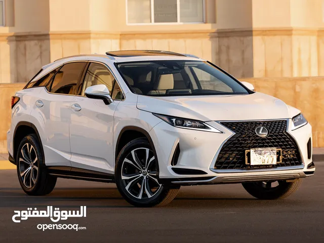 RX350 ابيض داخل بيج