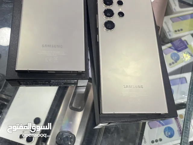 Samsung S24 ultra 1 TB كفالة الوكيل الرسمي BMS جهاز بحالة جديد