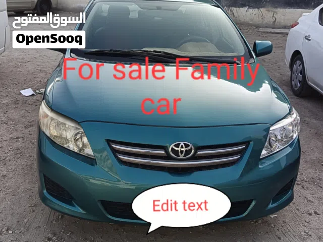 Toyota corolla 2009  good conditions