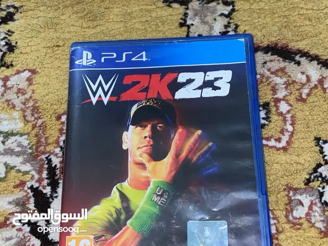 شريط مصارعة 2023 شريط بلستيشن فور نظيف جداً