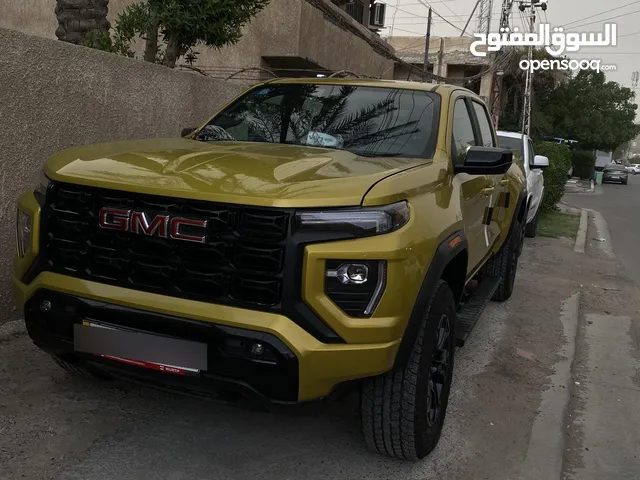 GMC CANYON موديل2023 عدد المسافة المقطوعة:6200km مواصفات:كانيون حجم المحرك:2700تيربو العنوان:بغداد