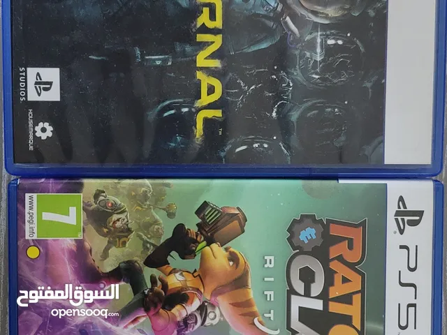 Returnal + Ratchet and clank PS5 العاب بلاي ستيشن