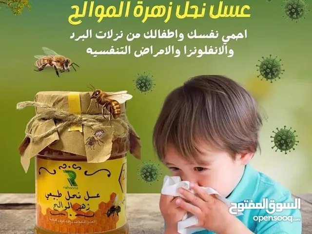 معلقه واحده صبح وليل مضد حيوي طبيعي ضد الأمراض الشتويه من عسل نحل موالح طبيعي من ريحانه