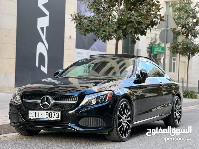 Mercedes C300 2018 Coupe Gazoline Amg kit فحص كامل فل الفل اعلى صنف