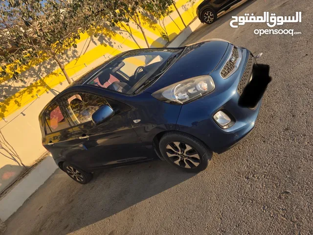 للبيع في مدينة أريحا: كيا مورنينغ اوتوماتيك 2015 – فل أوبشن لون أزرق