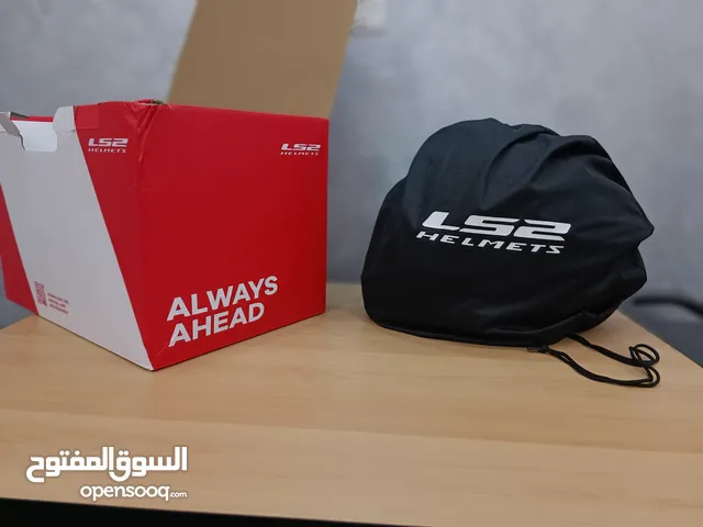خوذت LS2 حجم XL الون كاتم جديده