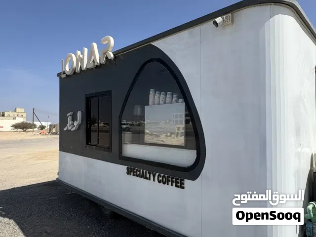 فود ترك عربة للبيع بحالة الوكالة (كافيه متنقل) جاهز للتشغيل