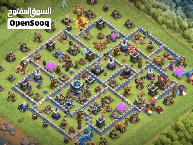 حساب كلاش اوف كلانس تاون 13