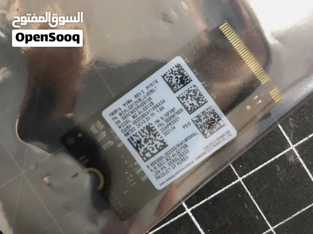 SAMSUNG M.2 Nvme 512GB 92% Health