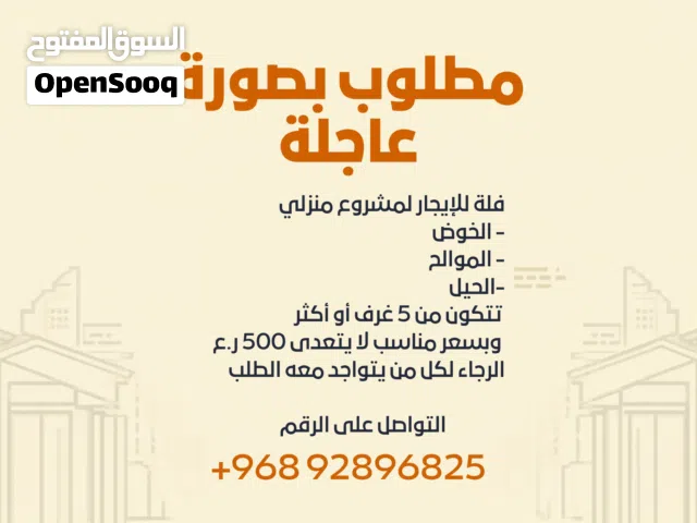 250 m2 5 Bedrooms Villa for Rent in Muscat Al Khoud
