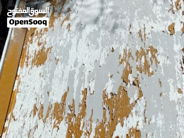 باب حمام خشب - ثقيل