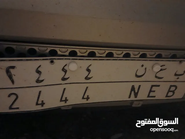 "لوحة سيارة مميزة للبيع - ب ع ن 2444 NEB 2