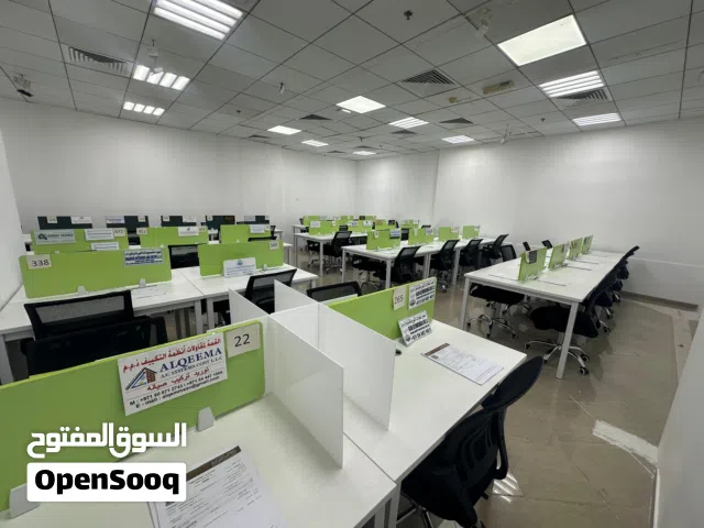 مكتب في مساحة مشتركة مع عقد إيجاري مصدق ولمده سنه كامله
