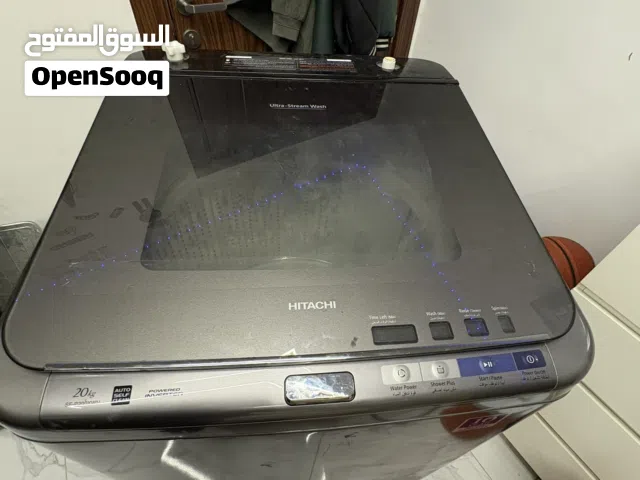 غساله هيتاشي للبيع مستعمله حالتها ممتازه بس في عطل في التنشيف