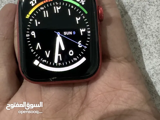 Apple watch series 6 44mm GPS with box ساعة ابل