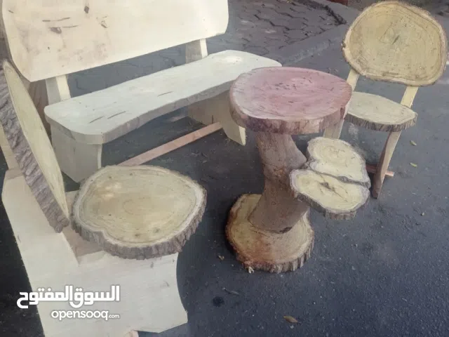 أطقم جلوس خشبية للمنازل والحدائق والكومبوند من أجود أنواع أخشاب الأشجار الطبيعية التي تقاوم الماء