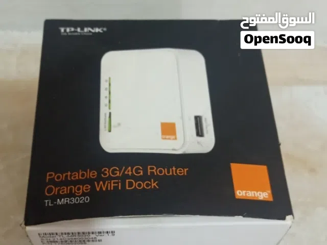 TP-Link Orange WiFi Dock 3G/4G راوتر دنانير للقطعتين5 بسعر