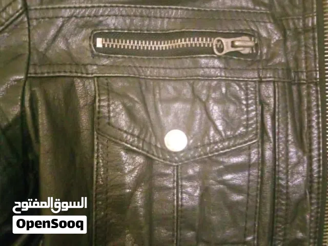 للبيع جاكيت جلد طبيعي %100 / For Sale: Tom Tailor Vintage Leather Jacket