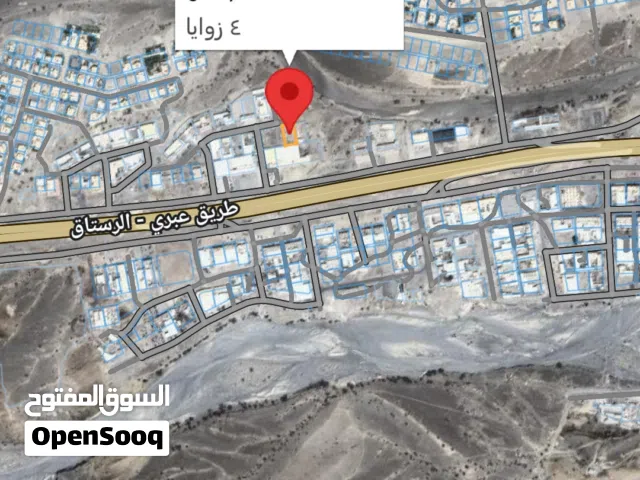 أرض صناعية فضاء بالرستاق بمساحة كبيرة ع الخط الثاني  من الشارع للبيـــــــــــــع