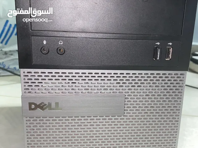 كمبيوتر dell و شاشة