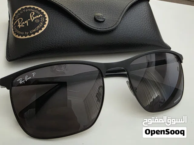 نضارة Rayban Chromance ايطالي اصلي عدسات polarized قياس العدسة 57