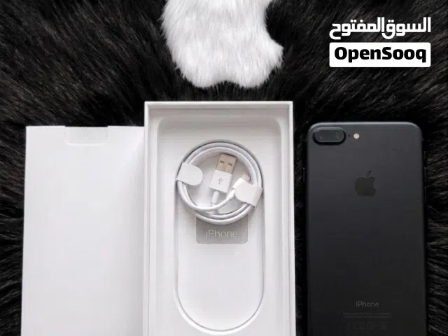 أيفون 7 بلس بالباكو وكابل شحن 128 جيجا ب700 دينار متوفرة بجميع الالوان اسود فضي ذهبي وردي احمر