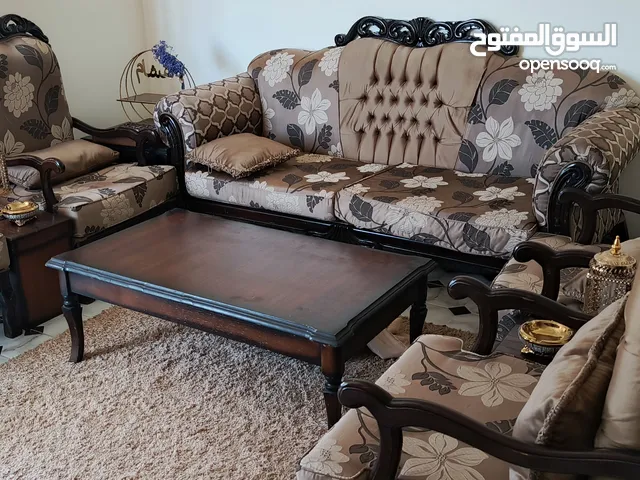 طقم كنب 9 مقاعد للبيع خشب زان