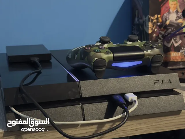 PS4 500 GB للبيع مع ايد اصلية