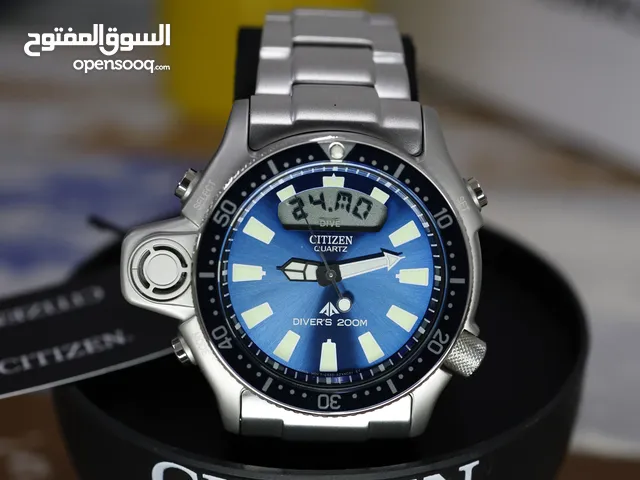 Citizen Promaster Aqualand diver watch special edition scuba case