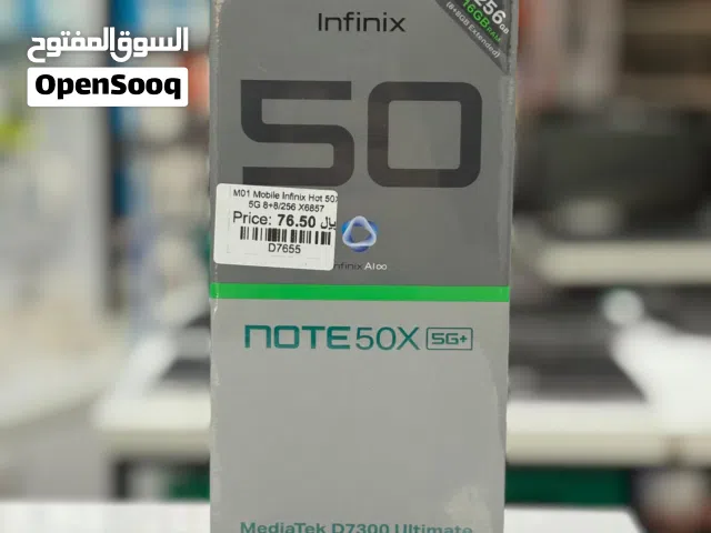 INFINIX NOTE 50X 5G+ NFC 8+8GB RAM 25GB ROM (NEW)