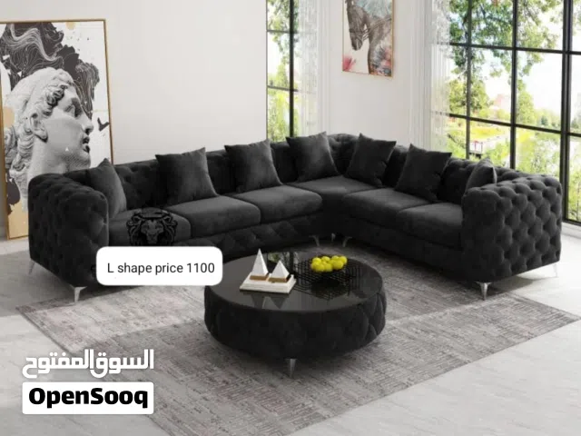Versatile Design, Lasting Comfort – كنبة شكل L مريحة وعملية