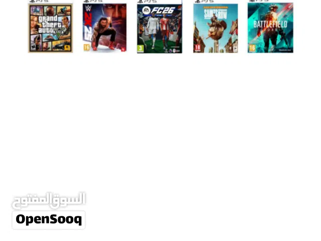 اشرطة بلاستيشن 5 ps5 game ps5 cd