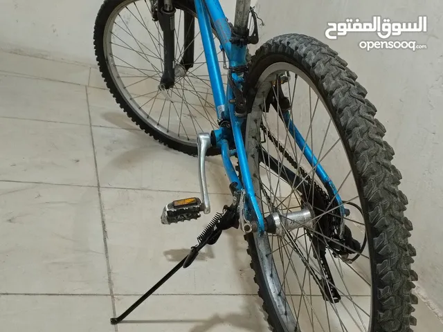 بسكليت (ياباني اصلي المنيوم كامل) سعره 50 قابل لتفاوض جنط (24)بحالة ممتازة لا يحتاج لأي صيانة ابدا