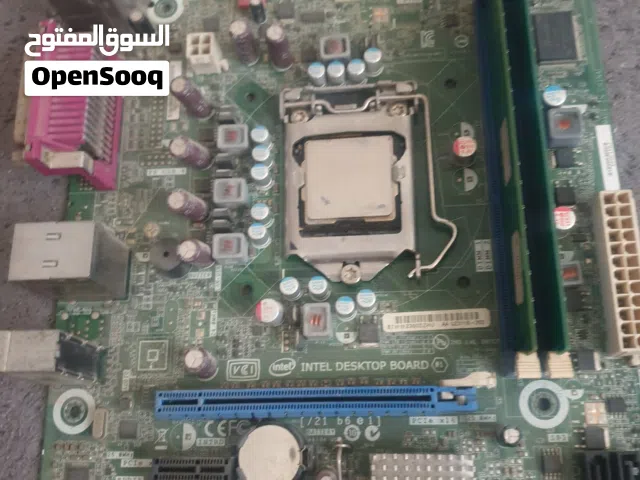 بورد إنتل h61 مع معالج i5 2400 و ram 6gb