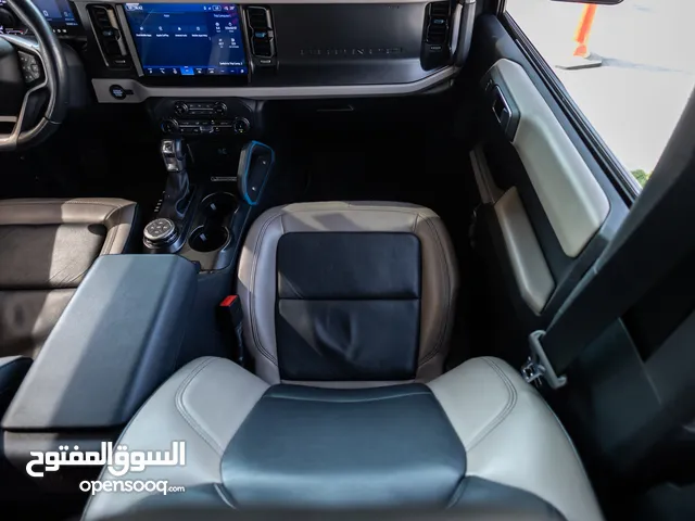 Ford Bronco WildTrak 2022 GCC under Agency Warranty and Service Contract