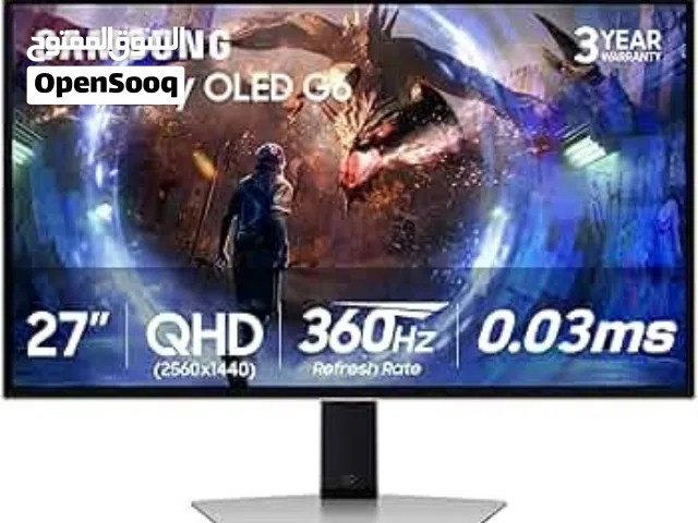Samsung Odyssey 27inch 360hz 0.03ms OLED QHD Gaming monitor in stock