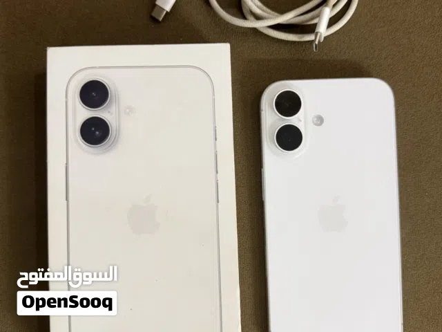 ايفون 16 ابيض 256 gb  للبيع السريع