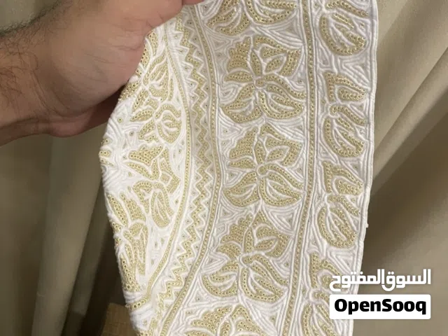 للبيع كمة عمانية خياطة فلبينية 100% مقاس11ونصف