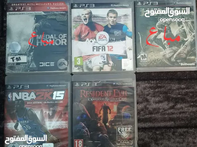 سيديات بلاستيشن 3 PS3 للبيع ...........................................