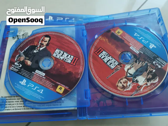 PS4 game bundle with 3 games, rdr2 spider man and bloodborne
