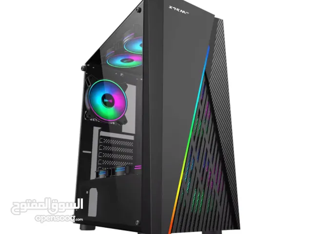لعشاق الألعاب والجمال: كيس XTRM GALAX RGB للبيع – زجاج شفاف، RGB، تبريد رهيب، وبثمن مناسب!