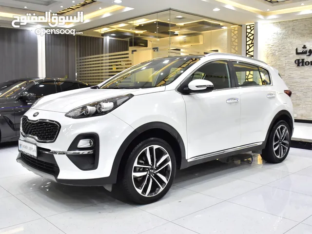 KIA Sportage ( 2021 Model ) in White Color GCC Specs