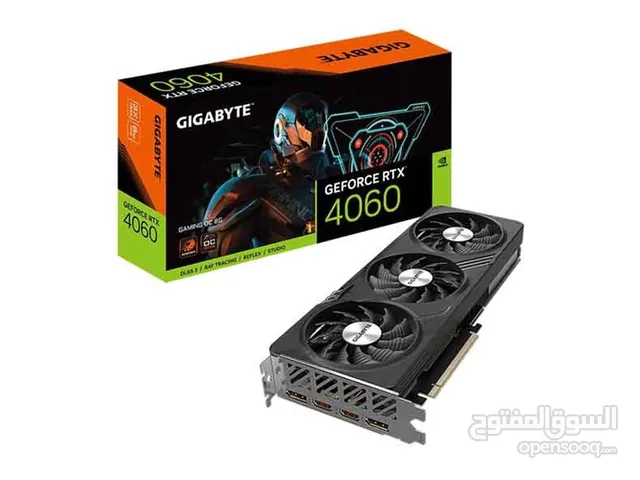 للبيع كرت شاشة Gigabyte Nvidia GeForce RTX4060 8GB