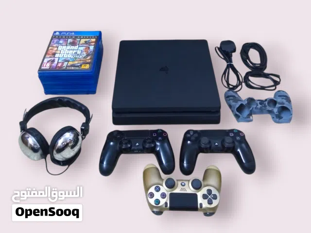 بلي 4 سلم اوروبي للبيع PS4 slim 500GB - مكفول كفالة عامة مطلقة