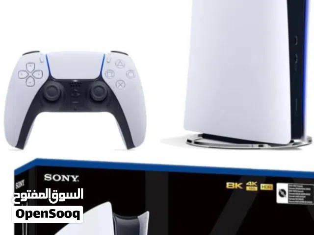 بلاستيشن فايف ديجتال سليم  واحد تيرا  ايد وحدة  كفالة شغاله مستعمل شهر