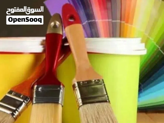 صباغ شاطر ورخيص  جبس بورد تنفيذ جميع انواع الاصباغ صباغ غرفه صباغ منازل صباغ محترف