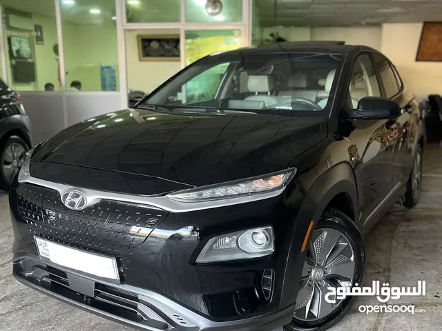 هيونداي كونا موديل 2020 لون اسود فل كامل اعلى صنف مع فتحه بحالة الوكاله