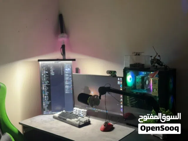 Set up gaming  استعمال خفيف + مع الألعاب الي فيه  غير قابل للتفاوض