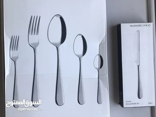 طقم ملاعق وشوك وسكاكين موديل كراون Crown Fork,Spoon & Knife set